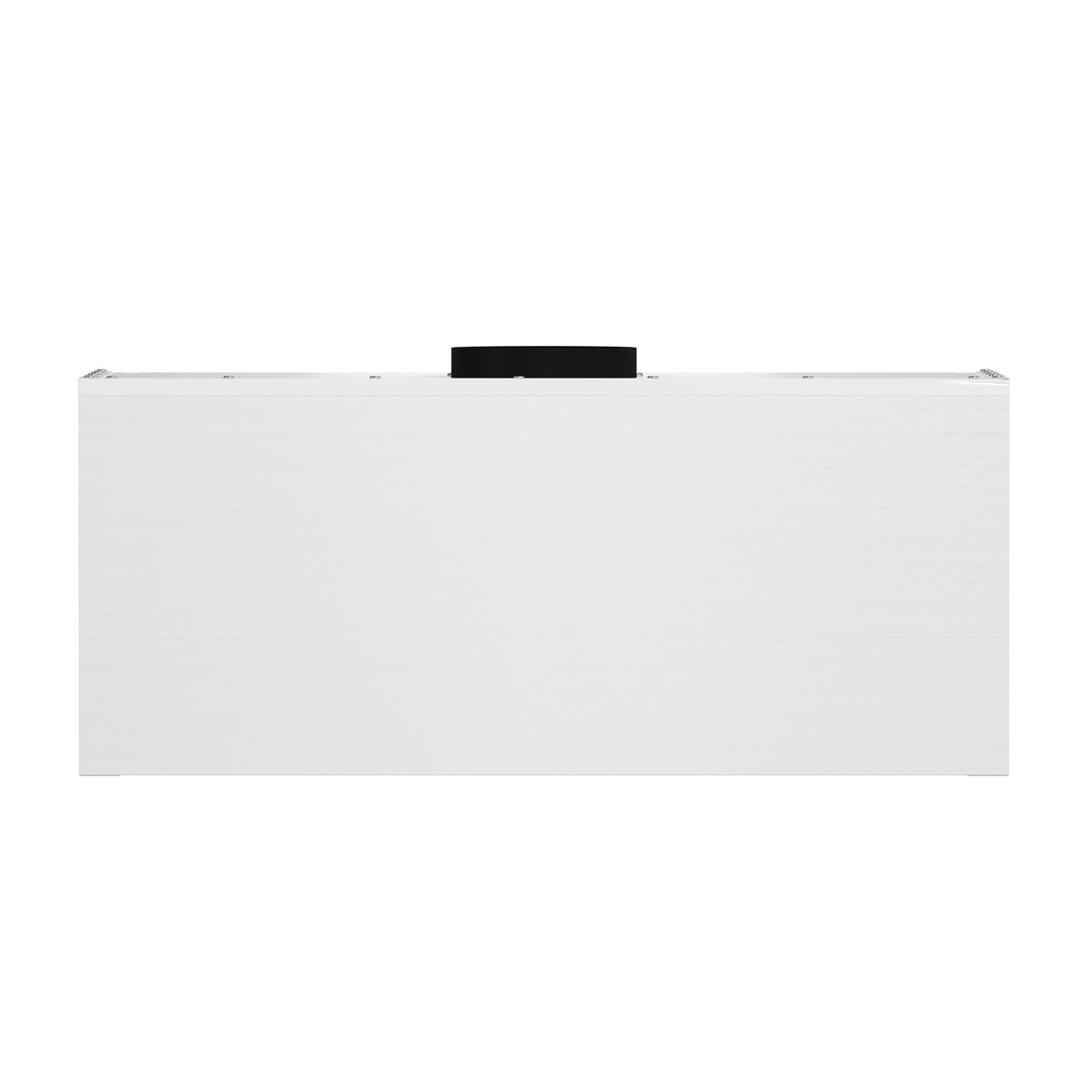 Forno Bari 30-Inch Under-Cabinet Range Hood, 400 CFM, White with Antique Brass Handles (Model FRHUC5255-30WHT)